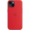 Apple iPhone 14 Silikoninis dėklas su MagSafe, (PRODUCT)RED