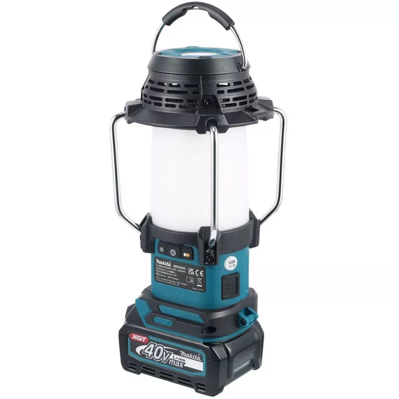 Makita radijas MR009GZ 12/14.4/18/40V su lempa