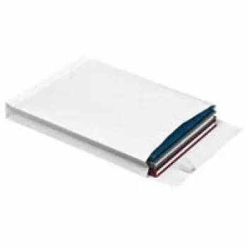 Folding Mail Bags MAILmedia 59242 B4 balta 4 cm – paminkštintas pašto vokas dokumentams