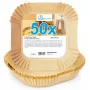 Popieriniai įdėklai oro gruzdintuvei 20×20 cm, pakuotė 50 vnt. — Extralink HOME