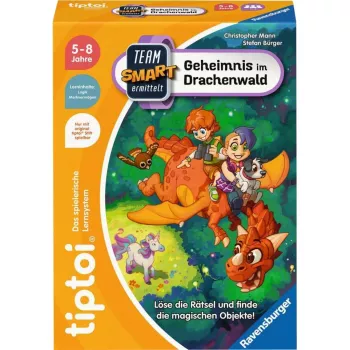tiptoi Team SMART ermittelt: Geheimnis im Drachenwald, stalo žaidimas