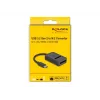 DeLOCK Combo Converter M.2 NVMe PCIe SATA SSD į USB Type-C 10 Gbps