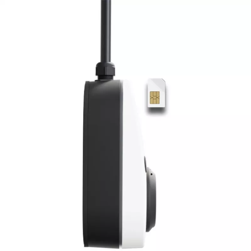 Kroviklis GO-E Gemini 2.0, 22 kW (32A 3 fazės), Wallbox Baltas/juodas, be kabelio, 4G/LTE