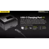 Įkroviklis Nitecore Ci12 Universal USB Li‑Ion, NiCd, NiMH akumuliatoriams, 3A įėjimas 5/9/12V, plastikinis korpusas