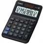 Skaičiuotuvas stalinis Casio MS-20F, 12 skaitmenų, juodas, saulės/baterijos