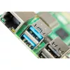 Vienos plokštės kompiuteris Raspberry Pi 5 kūrimo plokštė – 2400 MHz Arm Cortex-A76, iki 16 GB LPDDR4x, MicroSD, USB 3.2, Wi‑Fi 5