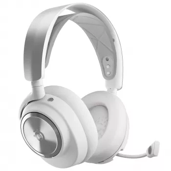 Ausinės STEELSERIES 61524 laidinės uždaro tipo galvos lankas baltos spalvos