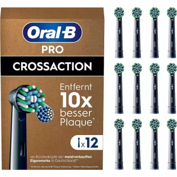 Oral-B Pro CrossAction keičiamos šepetėlių galvutės, 12 vnt.
