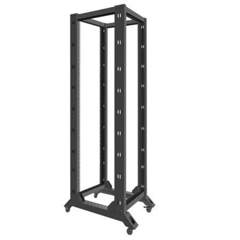 Lanberg OR01-6842-B atviras 19 inch stovas 42U, juodas