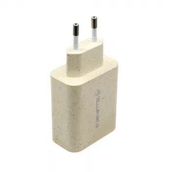 Įkroviklis Tellur TLL151321 Type-C PD20W USB QC3.0, 20W PD ir QC3.0 greitasis įkrovimas