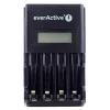 Baterijų kroviklis everActive NC450B – 4 celių AAA kroviklis, 110/230 V AC, juodas