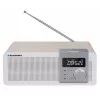 Nešiojamas radijo imtuvas BLAUPUNKT PP14BT su Bluetooth, MP3, MicroSD, USB ir žadintuvu — 6 W, baterija/maitinimas tinklu, 230×118×90 mm