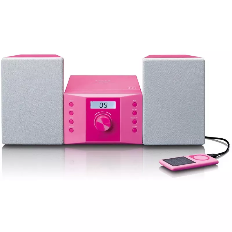 Nešiojamas stereo komplektas Lenco MC-013PK
