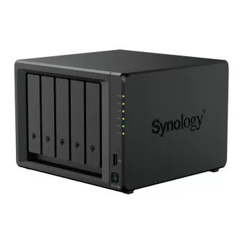 Synology DiskStation DS1525+ NAS / saugyklos serveris Ryzen Embedded V1500B 8 GB DDR4 0 TB Juoda