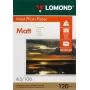 Lomond Photo Inkjet Popierius Matinis 120 g/m² A3, 100 lapų