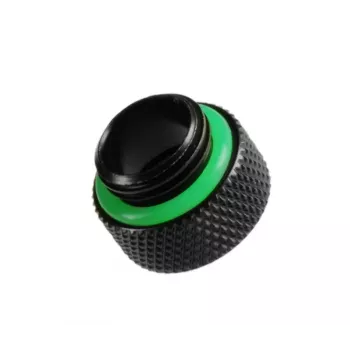 Bitspower Adapter G1/4 colio AG į G1/4 colio IG – juodas matinis