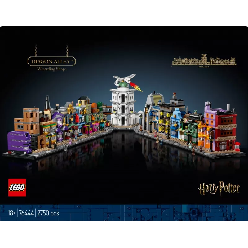 LEGO HARRY POTTER 76444 Burtų gatvės burtininkų parduotuvės