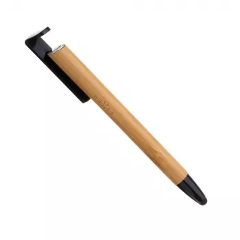 Rašiklis su stiletus ir stovu FIXED FIXPEN-BA Bamboo — 3 viename: rašiklis, jutiklinio ekrano stiletus ir integruotas stovas