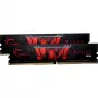 DIMM 32 GB DDR4-2400 (2x 16 GB) Dual-Kit, Arbeitsspeicher F4-2400C17D-32GIS, Aegis