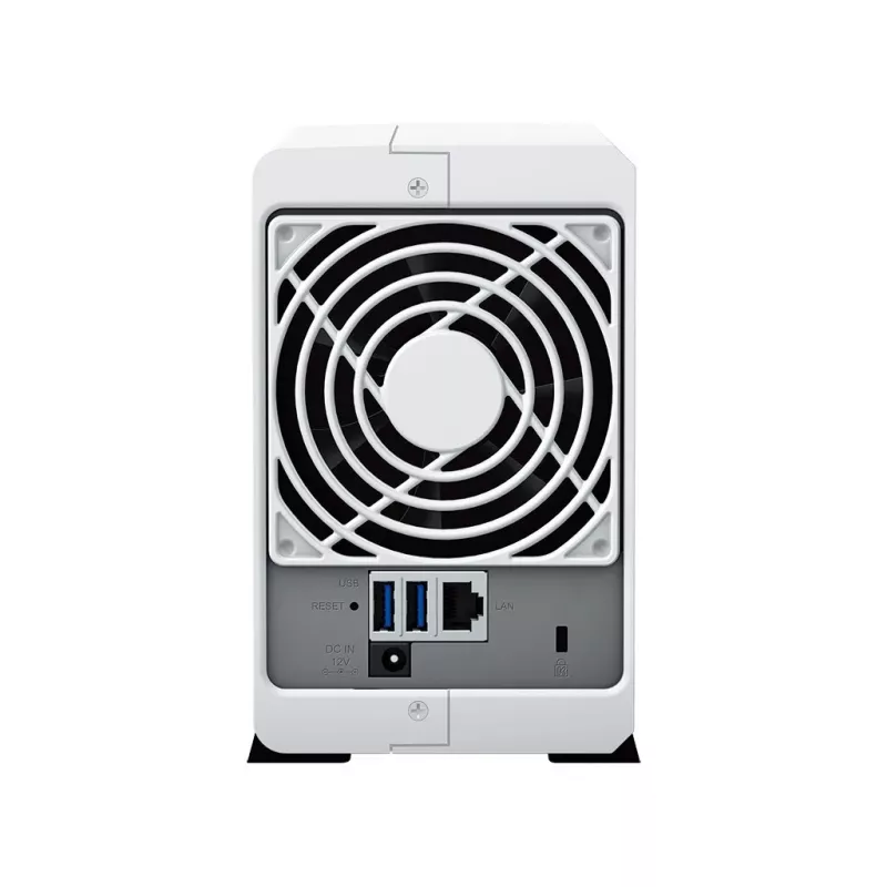 Synology DiskStation DS223J NAS / saugojimo serveris, stalinis, Realtek RTD1619B, 1 GB DDR4, DiskStation Manager, baltas