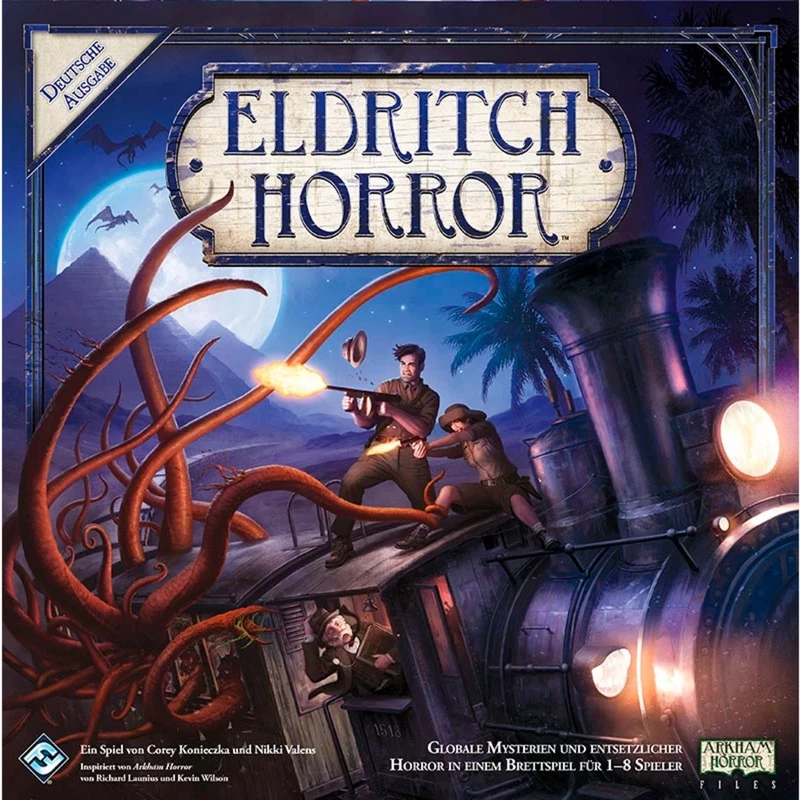 Eldritch Horror pagrindinis žaidimas – šeimos stalo žaidimas