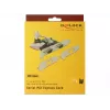 DeLOCK 89641 PCIe kortelė su dviem RS-232 prievadais