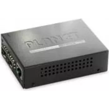 Tinklo medijos keitiklis PLANET FT-1205A 200 Mbit/s Juodas