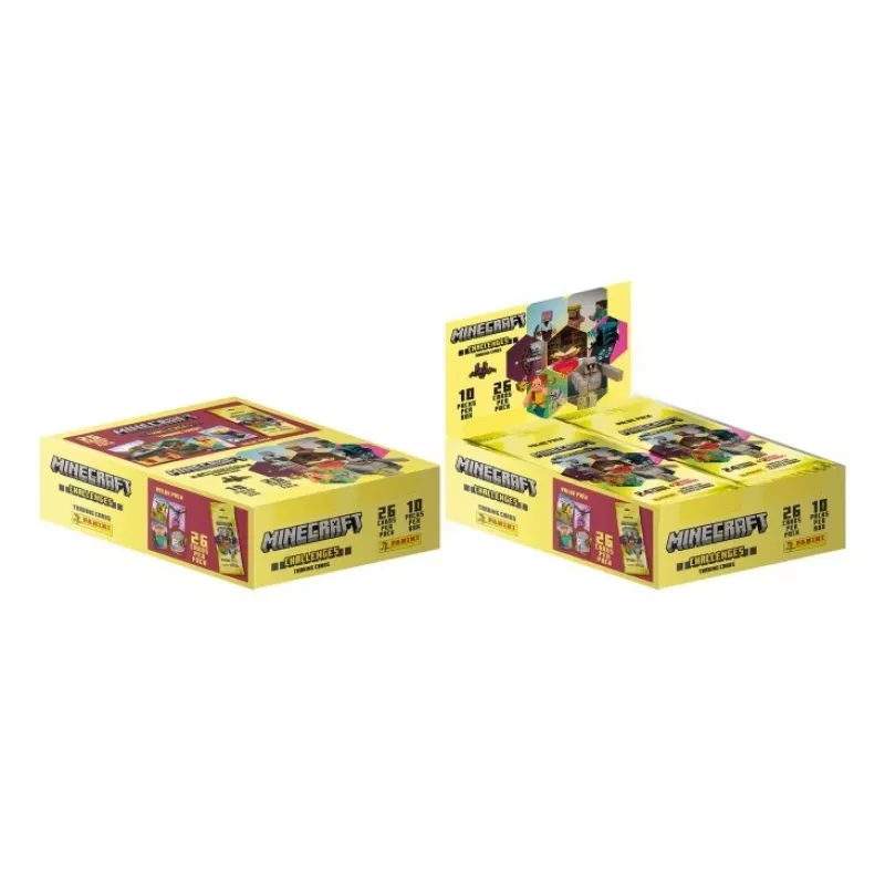 Panini Minecraft Fat Pack pakelis su kortelėmis