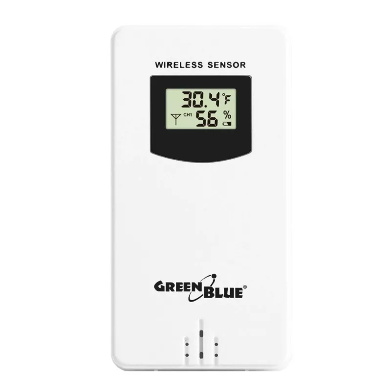 Belaidė orų stotis su Qi indukciniu įkrovikliu GreenBlue GB213