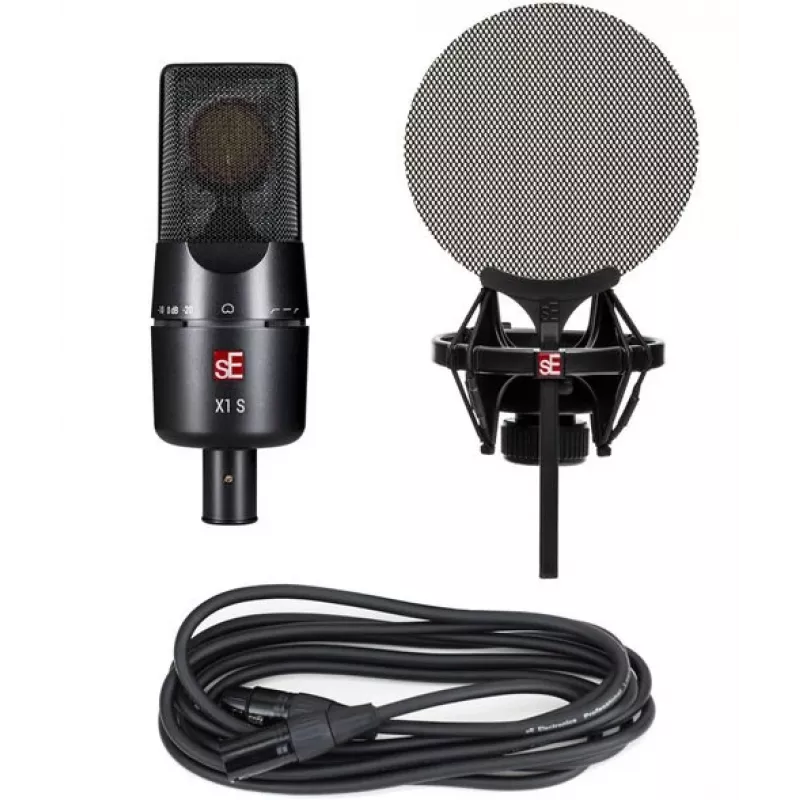 sE Electronics X1 S Vocal Pack Black studijinis mikrofonas