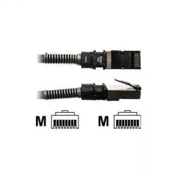 DIGITUS PatchSee PCI6 FTP Black Cat6a 1,2m – tinklo jungiamasis laidas