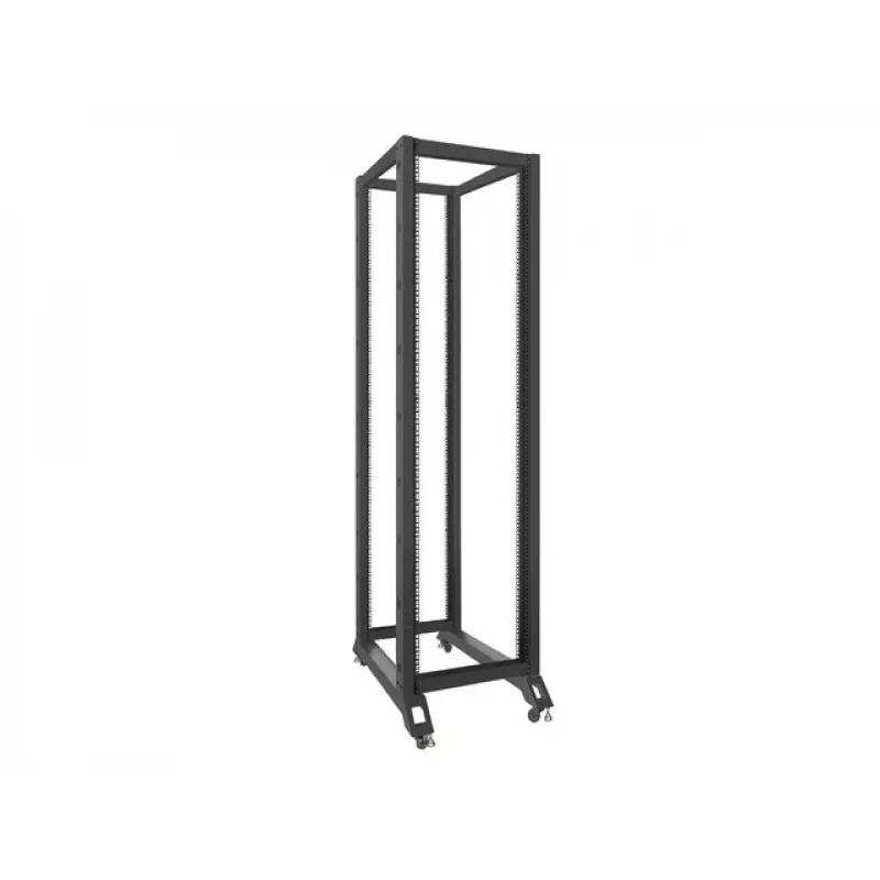 Lanberg OR01-6042-B atviras stovo korpusas 42U grindinis stovas Juodas