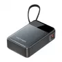 Nešiojamas powerbank Vention FHYB0 20000mAh 65W, 2× USB-C, 1× USB-A, juodas