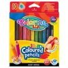 Spalvoti pieštukai colorino JUMBO Triangular – 10 spalvų, 8,9 cm