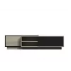 Cama TV spintelė SIGMA1 180 sonomos ąžuolas/juodas blizgus