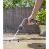 Gardena ecoPulse Comfort valymo pistoletas, pilkai oranžinis