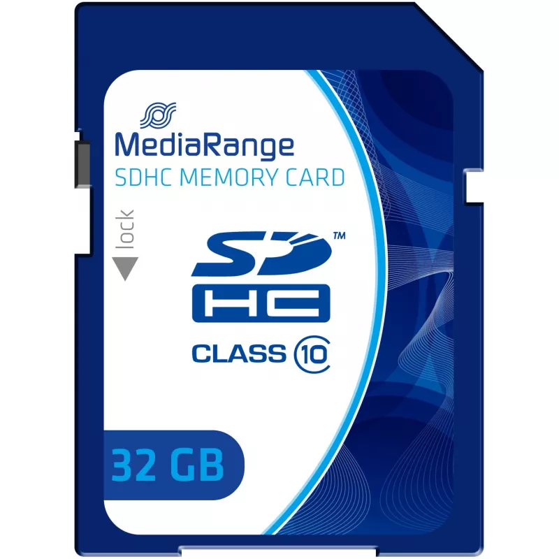 MediaRange 32GB SDHC Class 10 atminties kortelė (MR964)