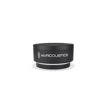 Izoliacinės pagalvėlės IsoAcoustics ISOPUCK studijiniams monitoriams, 30 mm aukštis, Ø61 mm, baltos, 2 vnt., maks. 2×9 kg