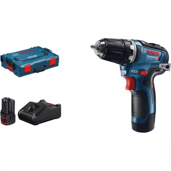 Bosch GSR 12V-35 Professional gręžtuvas su pistoletine rankena, 1750 RPM, 750 g, juodai mėlynas