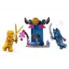 LEGO NINJAGO Arino kovinis mechas – veiksmo figūrėlė ninja žaislas nuo 4 metų berniukams, mergaitėms ir vaikams, Dragons Rising rinkinys su Arino minifigūrėle ir Mini Kata