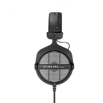 Studijinės ausinės Beyerdynamic DT 990 PRO 80 Ω, laidinės, uždengiančios ausis, 3 m laidas, juodos