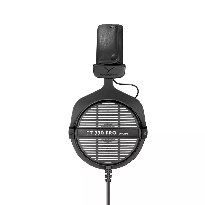 Studijinės ausinės Beyerdynamic DT 990 PRO 80 Ω, laidinės, uždengiančios ausis, 3 m laidas, juodos