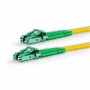 Microconnect FIB6330010 šviesolaidinis kabelis 10 m LC geltonas