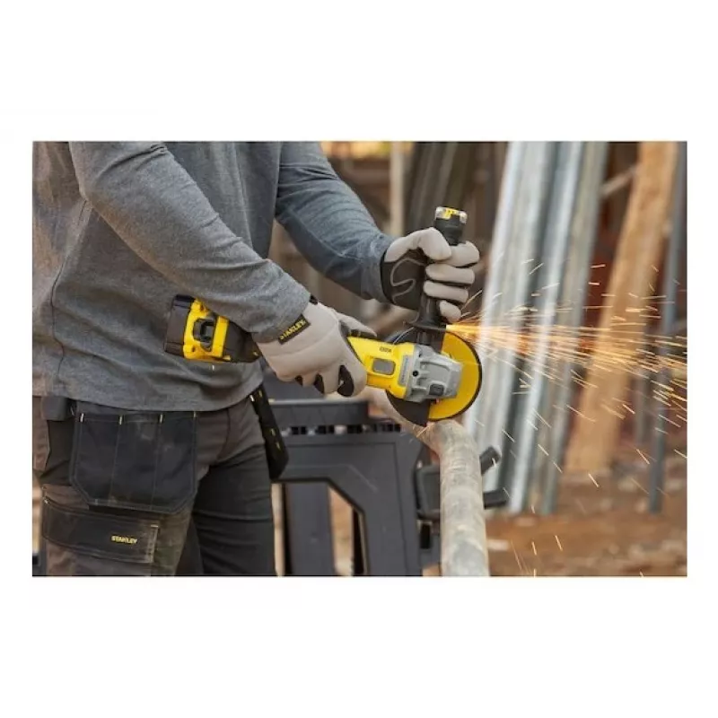 Kampinis šlifuoklis Stanley SFMCG710M1T-QW 12,5 cm 8500 aps./min 800 W 1,84 kg