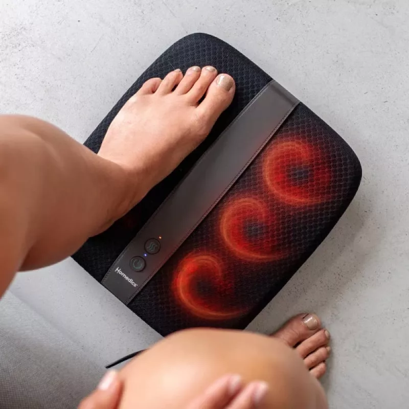 Pėdų masažuoklis HoMedics FM-TS12H-EU Shiatsu Deluxe su šildymu ir minkymu