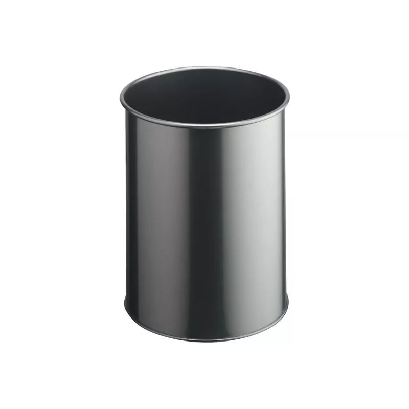 Šiukšliadėžė metalinė apvali 15 l Durable 3301-23