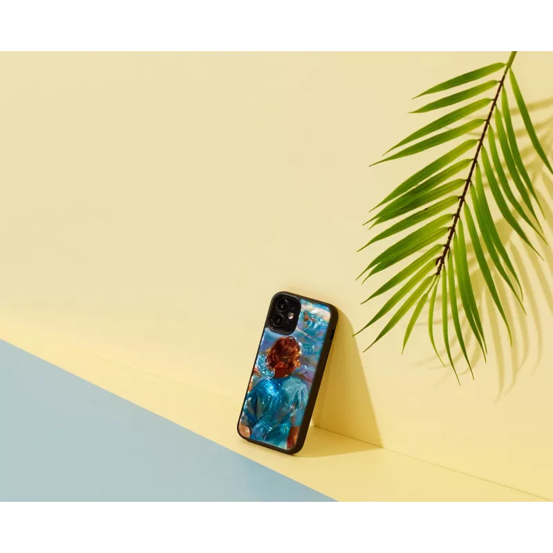 Apsauginis dėklas iKins Apple iPhone 12 mini su vaikų paplūdimio dizainu