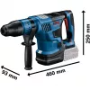 Bosch GBH 18V-36 C Professional 500 RPM SDS Max 5.1 kg juoda, mėlyna