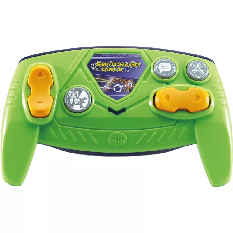 Nuotolinio valdymo transformuojamas dinozauras VTech Switch & Go Dinos T-Rex, dino ir transporto priemonė, vaikams