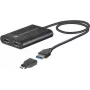 Sonnet USB3-DDP4K vaizdo kabelis-adapteris USB Type-A 2 x DisplayPort juodas (USB3-DDP4K)
